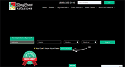 Desktop Screenshot of konacoastvacations.com